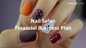 financial business plan for nail salon