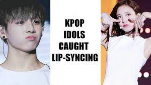 kpop idols lip sync fails you