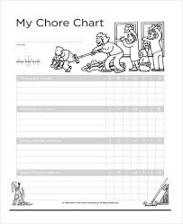 9 Chore Chart Templates In Pdf Free Premium Templates