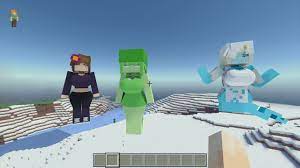 Slime Girl | Jenny Mod V5 Addon in Minecraft PE - MMCRAFT TV - YouTube