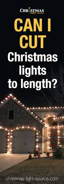 Can I Cut Lights To Length
