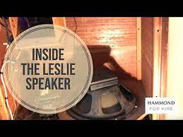 a leslie 122 rotating speaker cabinet