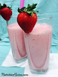 strawberry milkshake nutrition twins
