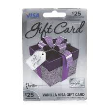 vanilla visa card 25 gift card image