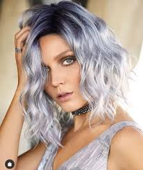 Surprisingly, the green adds a nice touch of earthy color to the vibrant blue hues. Platinum Blonde Tones And Icy Blue Silver Hair Styles Just Trendy Girls