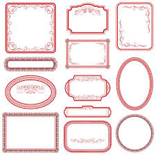 free frames and borders vector images