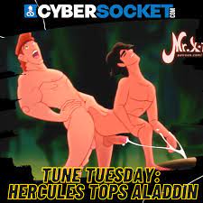 Toon Tuesday: Watch Hercules Power Top Aladdin in This Cartoon Video -  Fleshbot