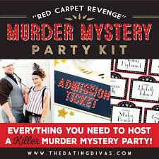 Our exclusive, free murder mystery game is the perfect option. Murder Mystery Party Kit Group Date From The Dating Divas
