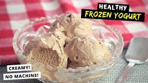 homemade frozen yogurt healthy creamy