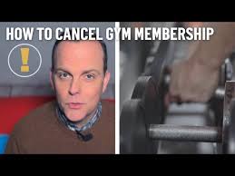 how to cancel a gym membership you