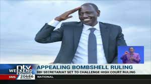 The court of appeal is. Bbi Ruling Secretariat Points Fingers At Dp Ruto Civil Society And Judiciary Youtube