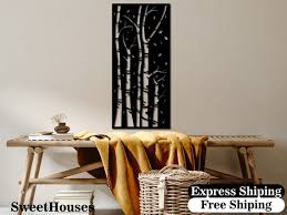 Tree Metal Wall Art Large Wall Decor