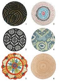 Special deals on round rugs. Round Rugs To Make A Small Space Feel Larger Apartment Therapy Round Rugs Small Round Rugs Pink Rug