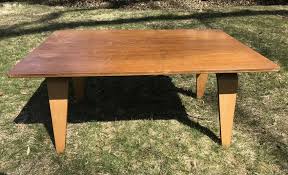 Mid Century Modern Bent Wood Coffee Table