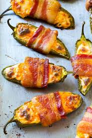 bacon wrapped jalapeno poppers dinner