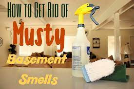 how to get rid of musty basement smells