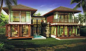 Some people simply prefer smaller houses instead of big imposing mansions. Tropical Modern House Exterior Tropical Modern402 Beach House Exterior House Exterior Modern House Exterior