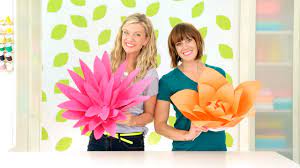 how to make giant paper flowers you
