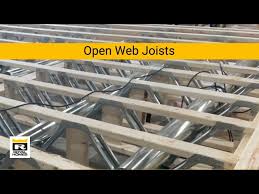 open web joists you
