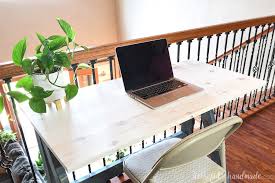 diy fold away desk from 2x4s houseful