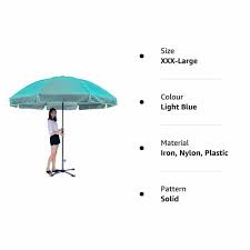 8ft Garden Umbrella With Base Stand