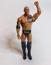 WWE Mattel The Rock Basic WrestleMania XXX New Orleans 2014 Action Figure |  eBay