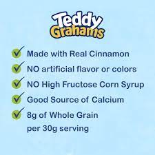 teddy grahams cinnamon graham snacks