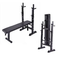 weight bench with squat rack