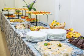Each one is packed with four grams of fiber. Buffet Table Of Reception With Cold Snacks Meat And Cakes Buy This Stock Photo And Explore Similar Images At Adobe Stock Adobe Stock