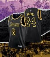 On monday night, the los angeles lakers will honor kobe bryant wearing his signature black mamba city edition jersey. 4nqyat8vx71lcm
