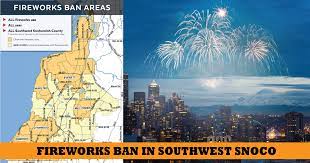 fireworks banned in most snohomish