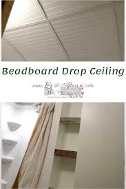 Beadboard Ceiling Tiles A Drop
