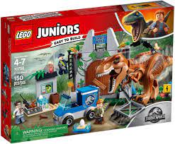 Đồ chơi lắp ráp LEGO Khủng Long Jurassic World 10758 - Khủng Long Bạo Chúa  T. rex Sổng Chuồng (LEGO Juniors 10758 T. rex Breakout) giá rẻ tại cửa hàng  LegoHouse.vn LEGO