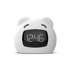 Kids Wake Up Light Alarm Bear Clock White Capello Target