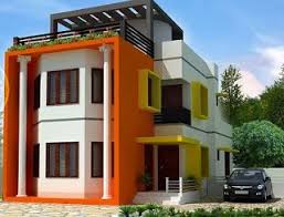 Pengecatan rumah juga bisa dilakukan dengan mengikuti desain rumah yang ada. Bagian Luar Warna Cat Dinding Luar Rumah Yang Cerah Minimalis Content