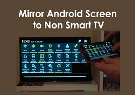 how to mirror android screen to non