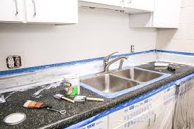 Her laminate countertops were probably about 15 years old. Easy How To Resurface Laminate Countertops For Under 50