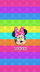Minnie Mouse, wallpaper, rainbow, cute ...