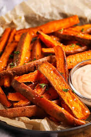 baked sweet potato fries spend with