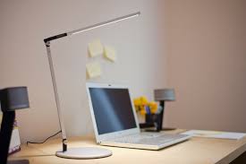 Z Bar Mini Desk Lamp With Silver Wall