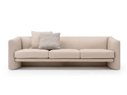 Blossom 3 Seater Leather Sofa By Turri
