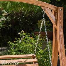 Buy Porch Swing With Stand Teaklab