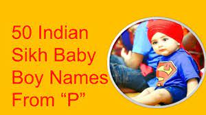 indian sikh baby boy names starting