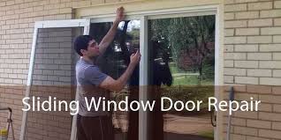 sliding glass door window repair