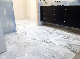 adding marble flooring to the master