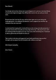 terminal illness letter template