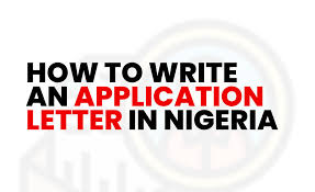 an application letter in nigeria