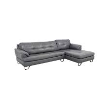 103 w x 38.5 d x 36 h armless loveseat : 83 Off Ashley Furniture Ashley Furniture Gray Tufted Sectional Sofa Sofas