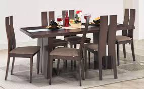 You can combine wooden dining tables with plastic or vintage iron chairs. Buy Naples Italian Wooden Dining Set 6s By Royaloak At The Lowest Price In India Buy Six Seater Dining Sets Dining Tables Sets Dining From Royaloak At The Lowest