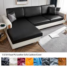 pu leather sofa cushion cover